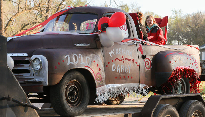 Pleasanton grad parade